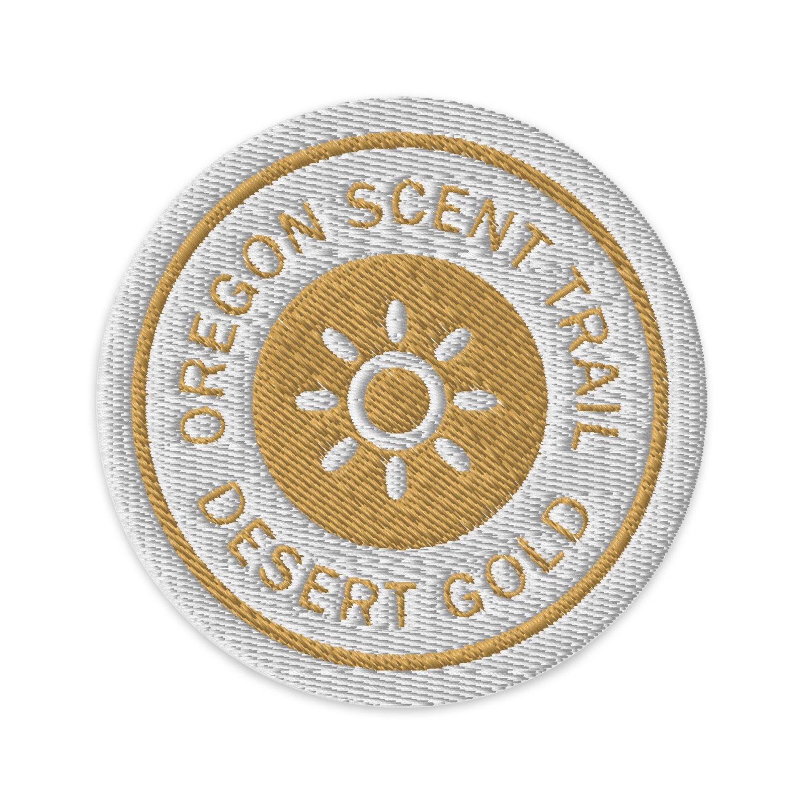 Desert Gold Scent Trail Embroidered Patch