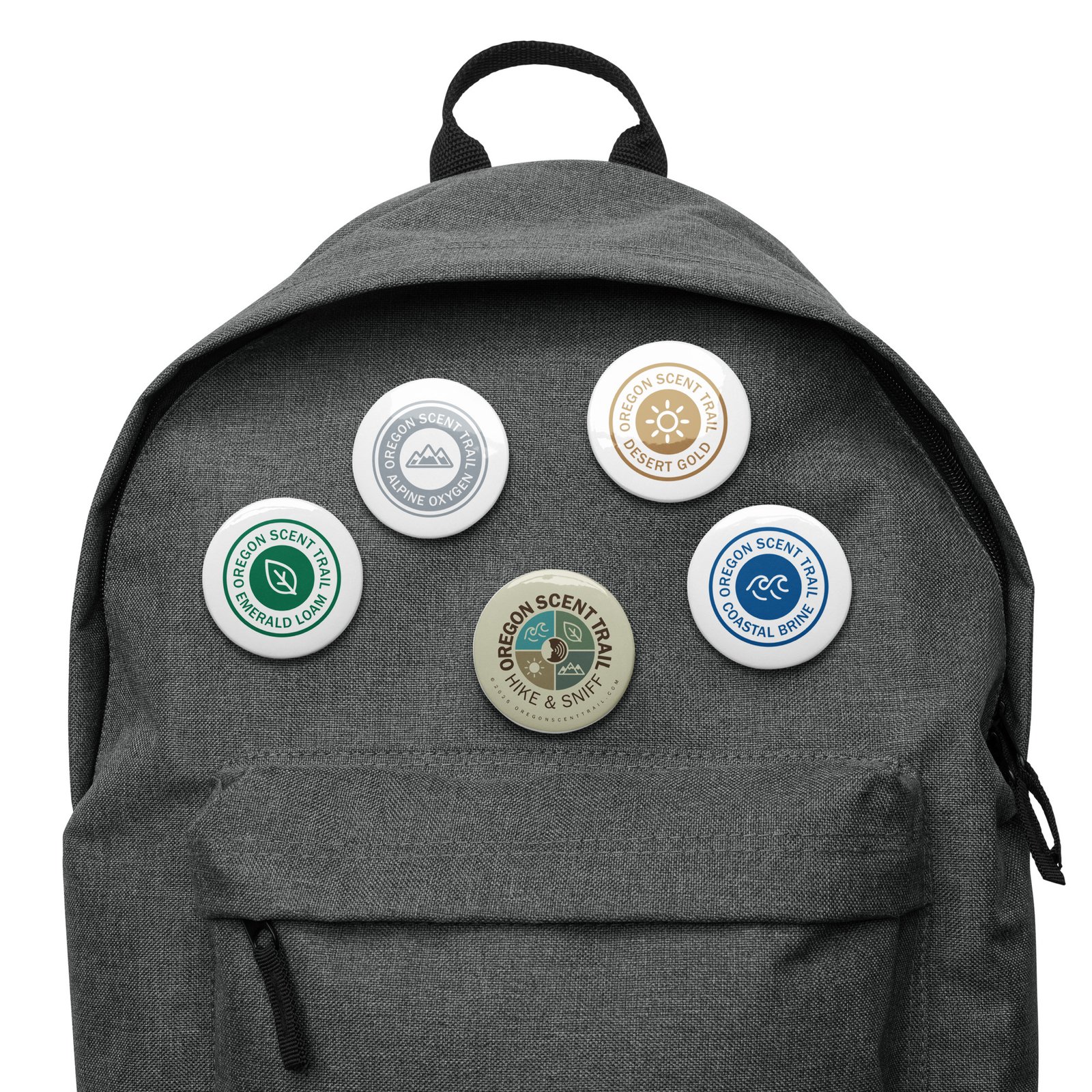 Collectable Oregon Scent Trail Pin Button Set - Image 3
