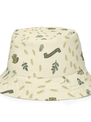 Retro Oregon Scent Trail Guide Style Reversible Bucket Hat